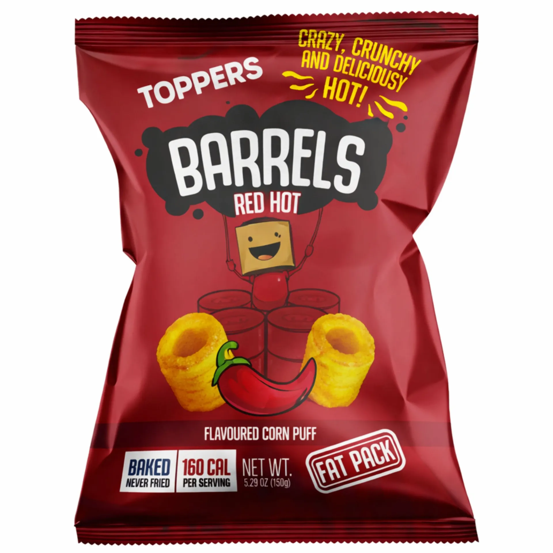 [32771] Toppers Barrels Hot (150gr Each)