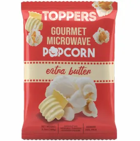 [327815] Toppers Microwave Popcorn Xtra butter (P15 st)