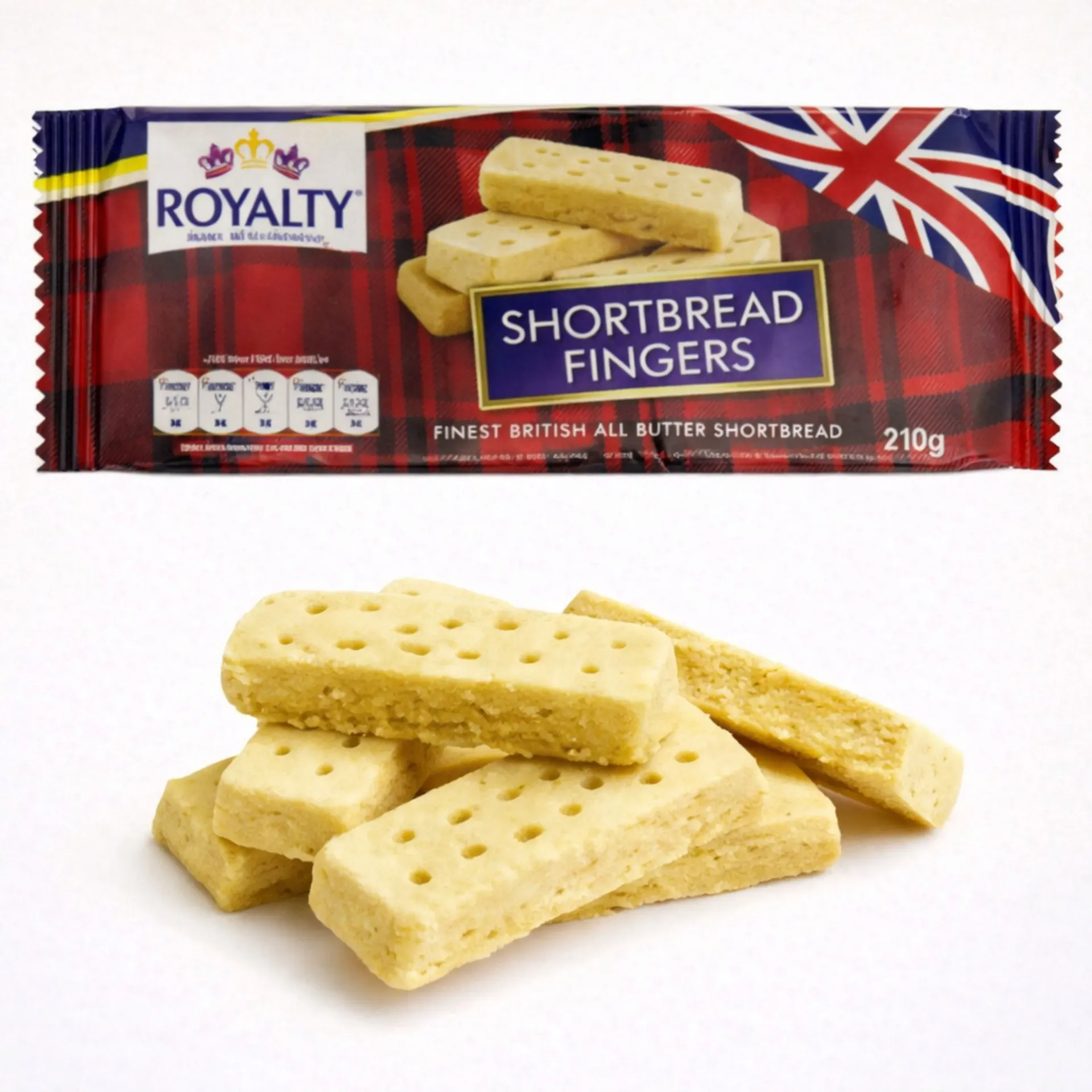 [65006] Royalty Short Bread Fingers 210gr (Each)