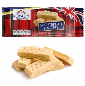 Royalty Short Bread Fingers 210gr
