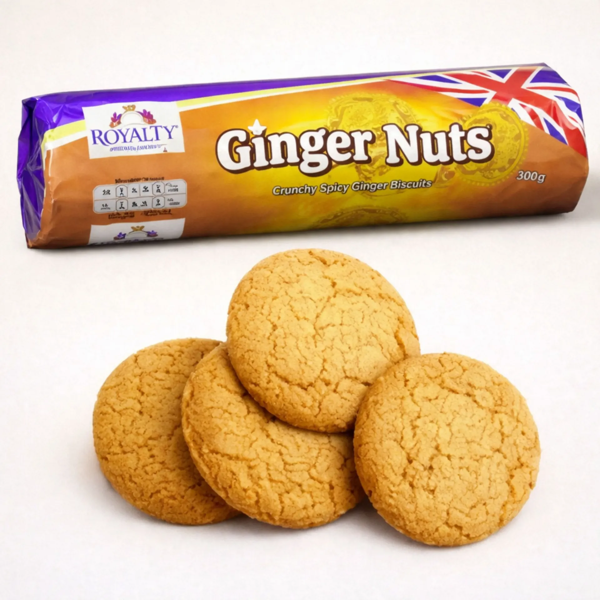 [65003] Royalty Ginger Nuts 300gr (Each)