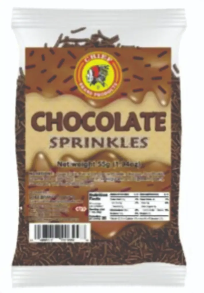 Chief Chocolate Sprinkles 55gr