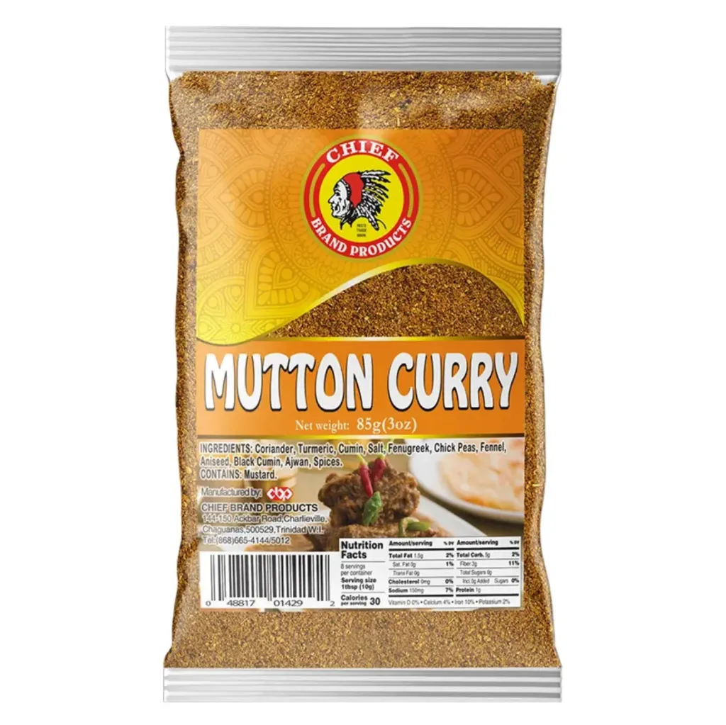 [37071] Chief Mutton Curry 85gr