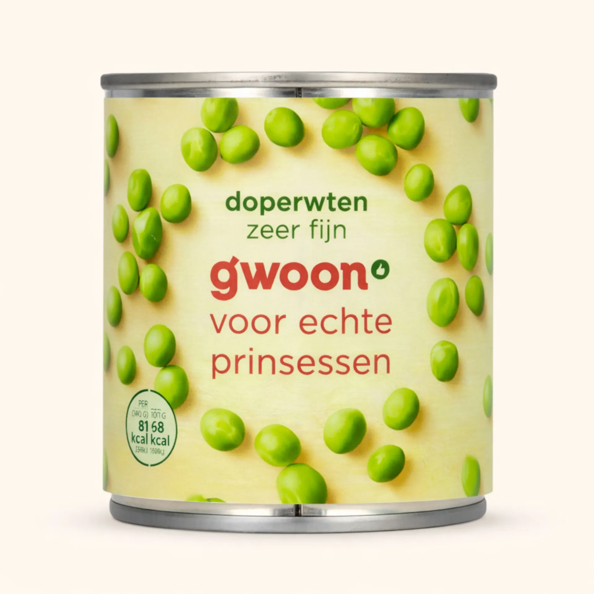 [76073] Gwoon Doperwten ZF 200gr