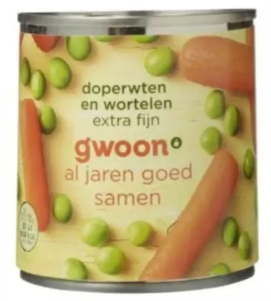 Gwoon Doperwten/Wortel ZF 200gr