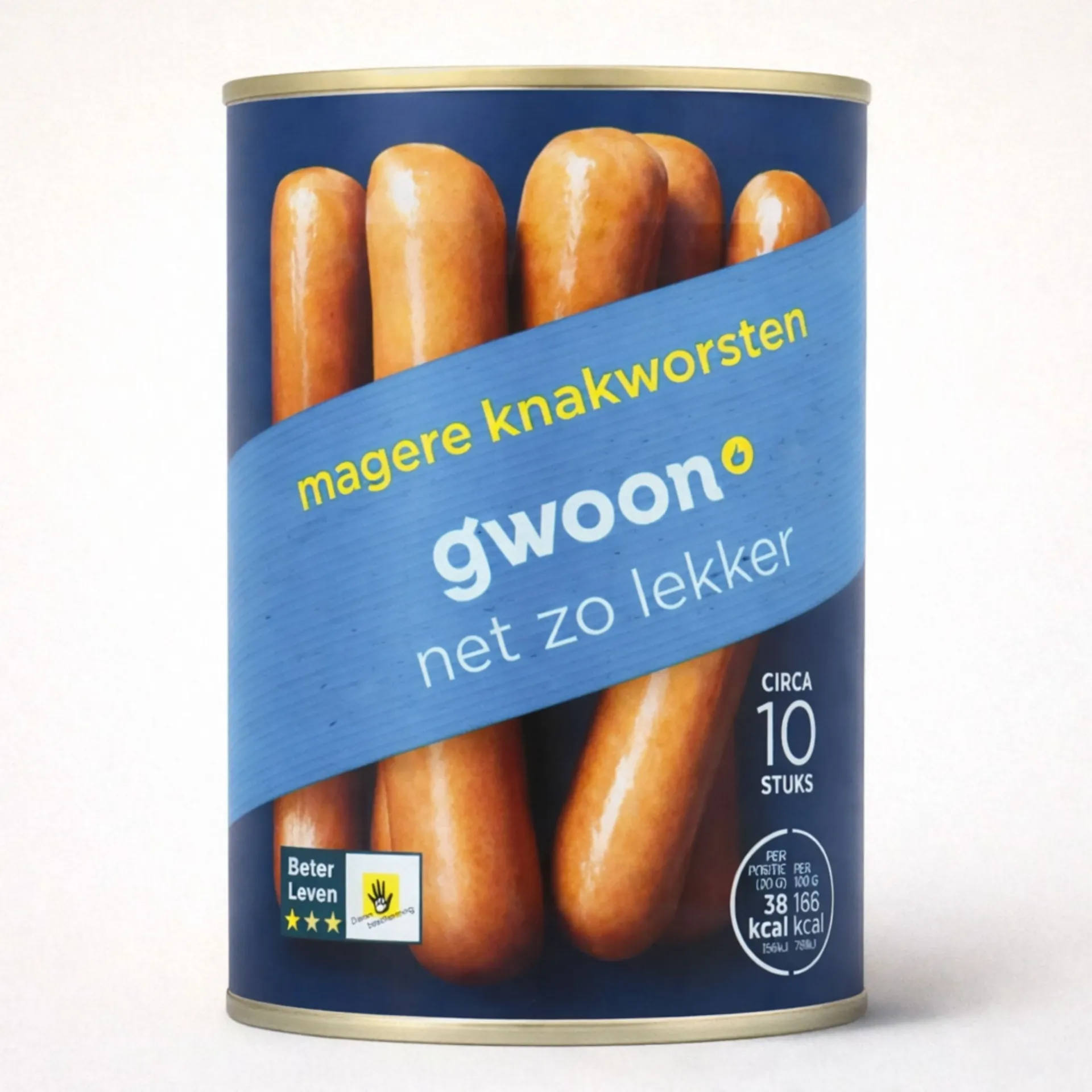 [78650] Gwoon Magere Knakworsten 400gr