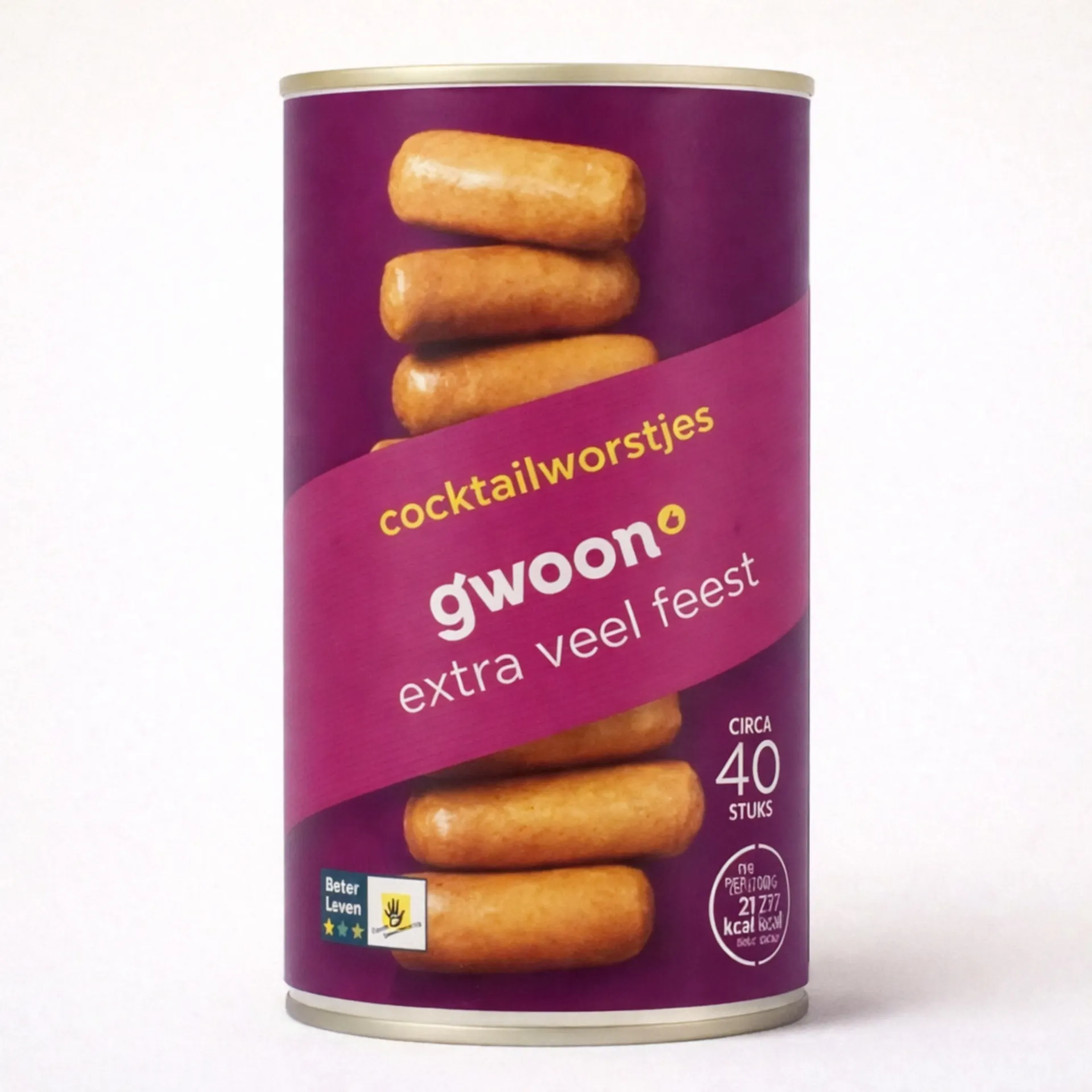 [78382] Gwoon Cocktailworstjes 40st