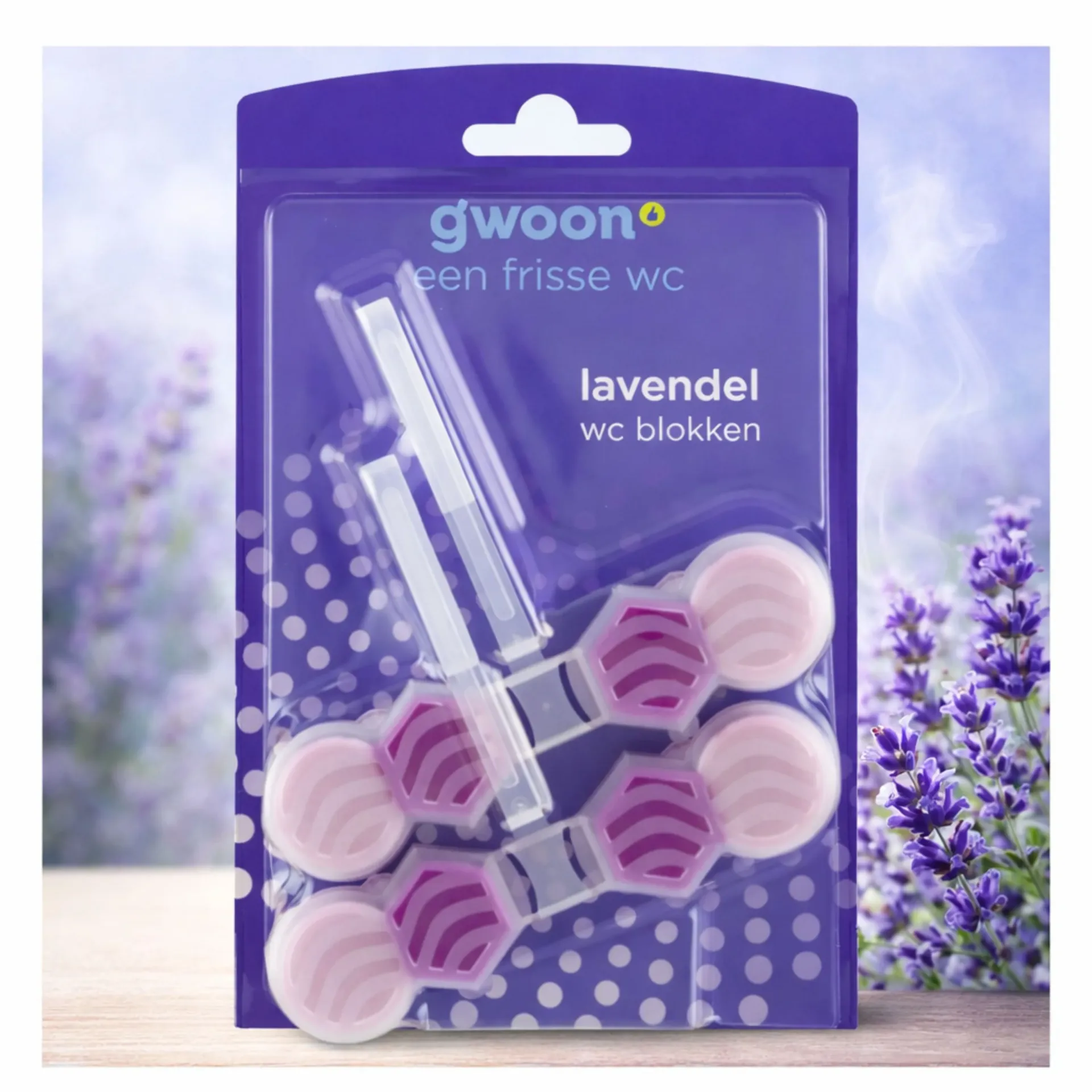 [780592] G'Woon Wc blokken lavendel