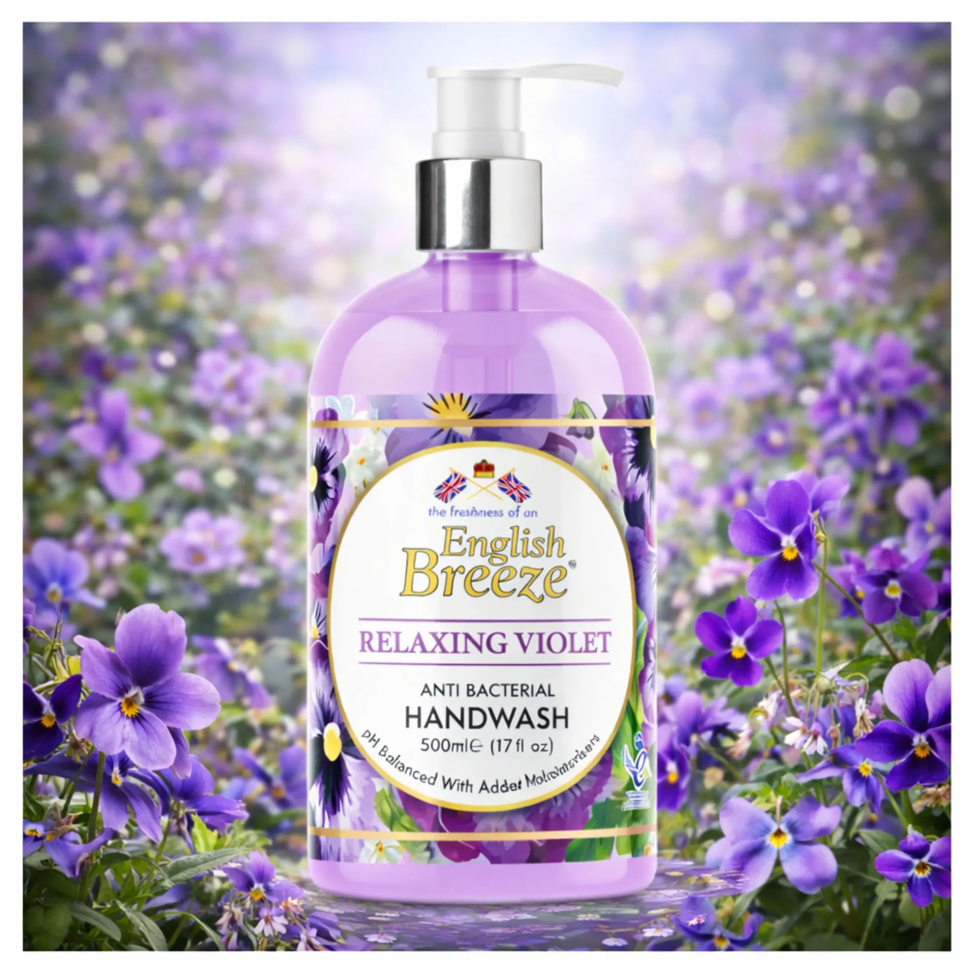 [65055] EB Relaxing Violet Handwash 500ml