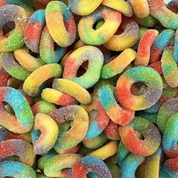 Sour Rainbow rings