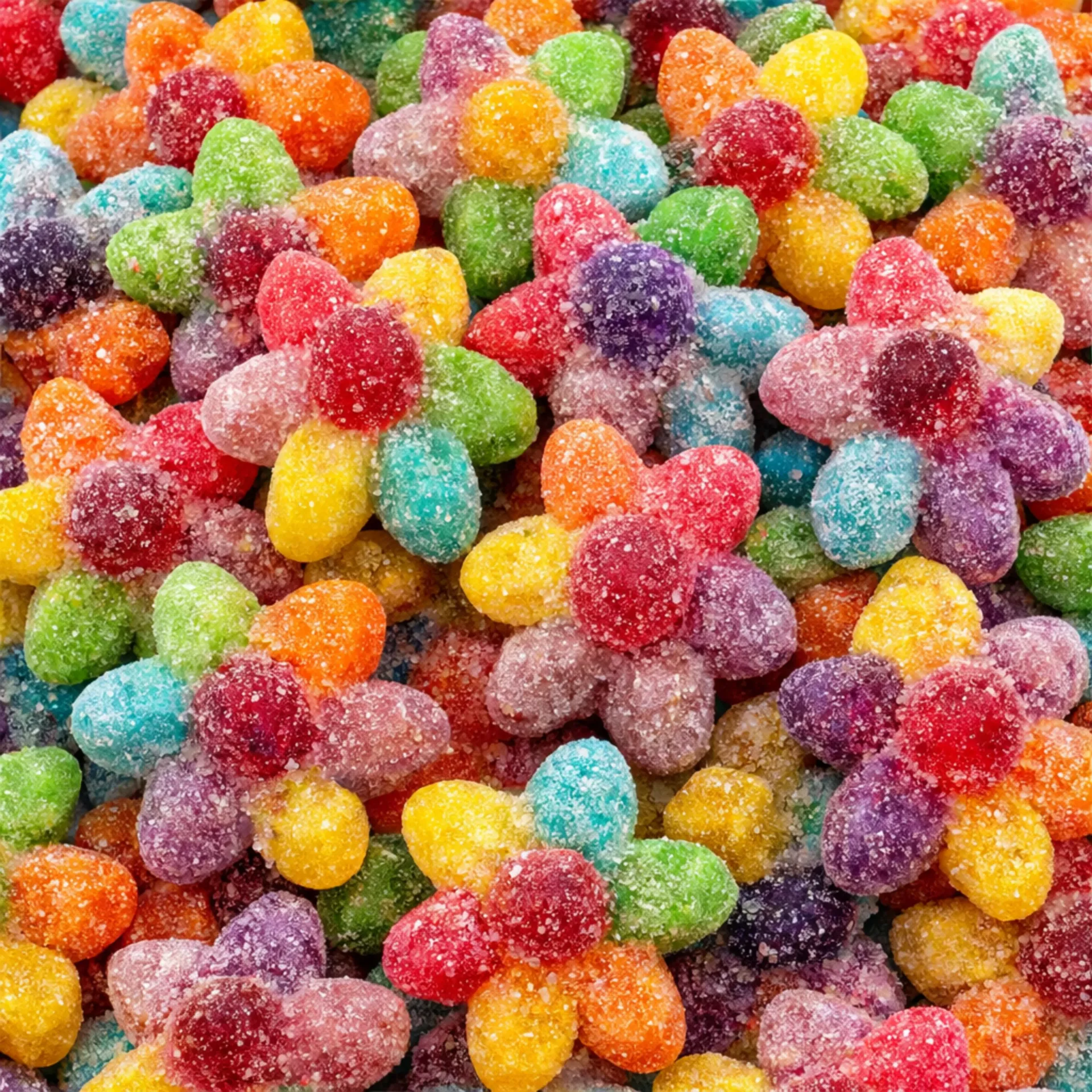 Sour Rainbow Flowers