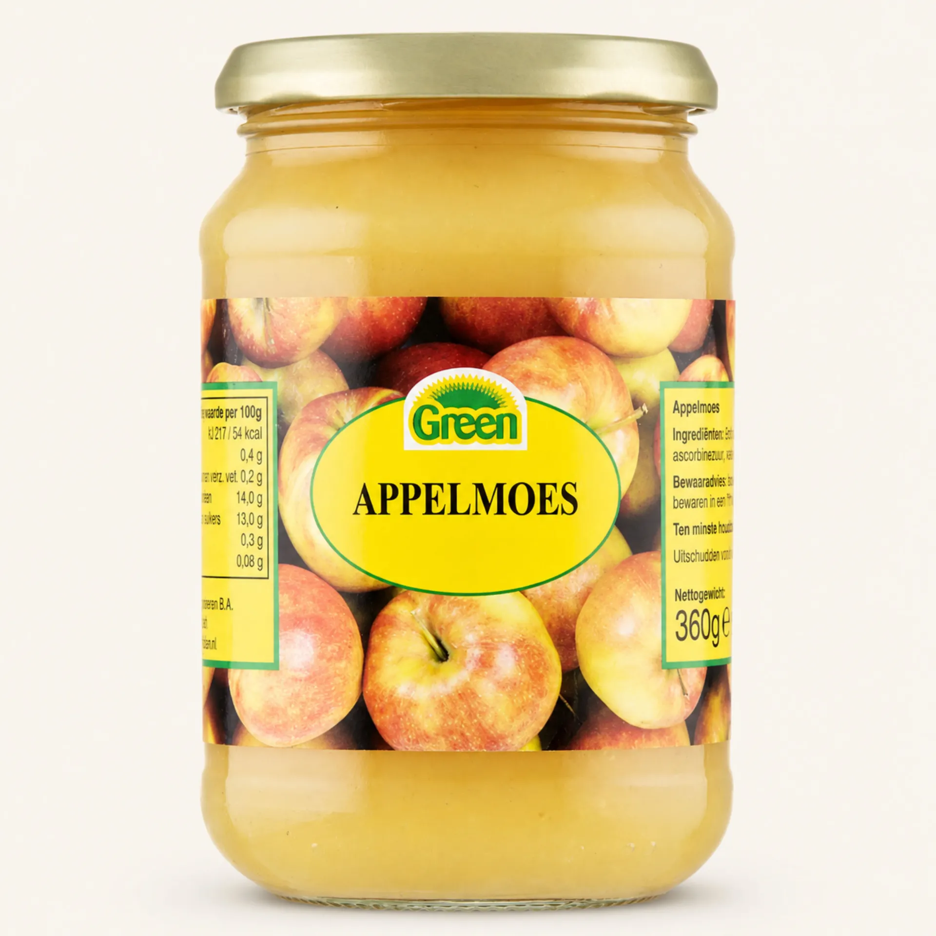 Green Appelmoes 360gr