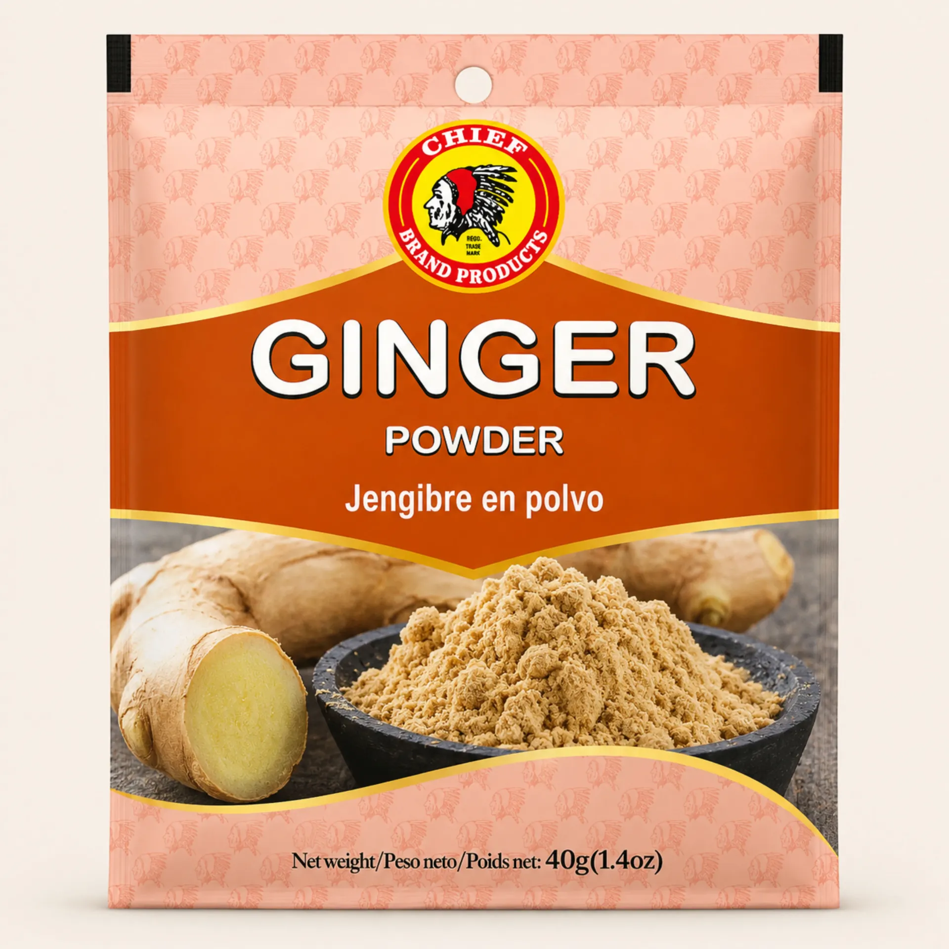 [37014] Chief Ginger Powder 40gr (Each)