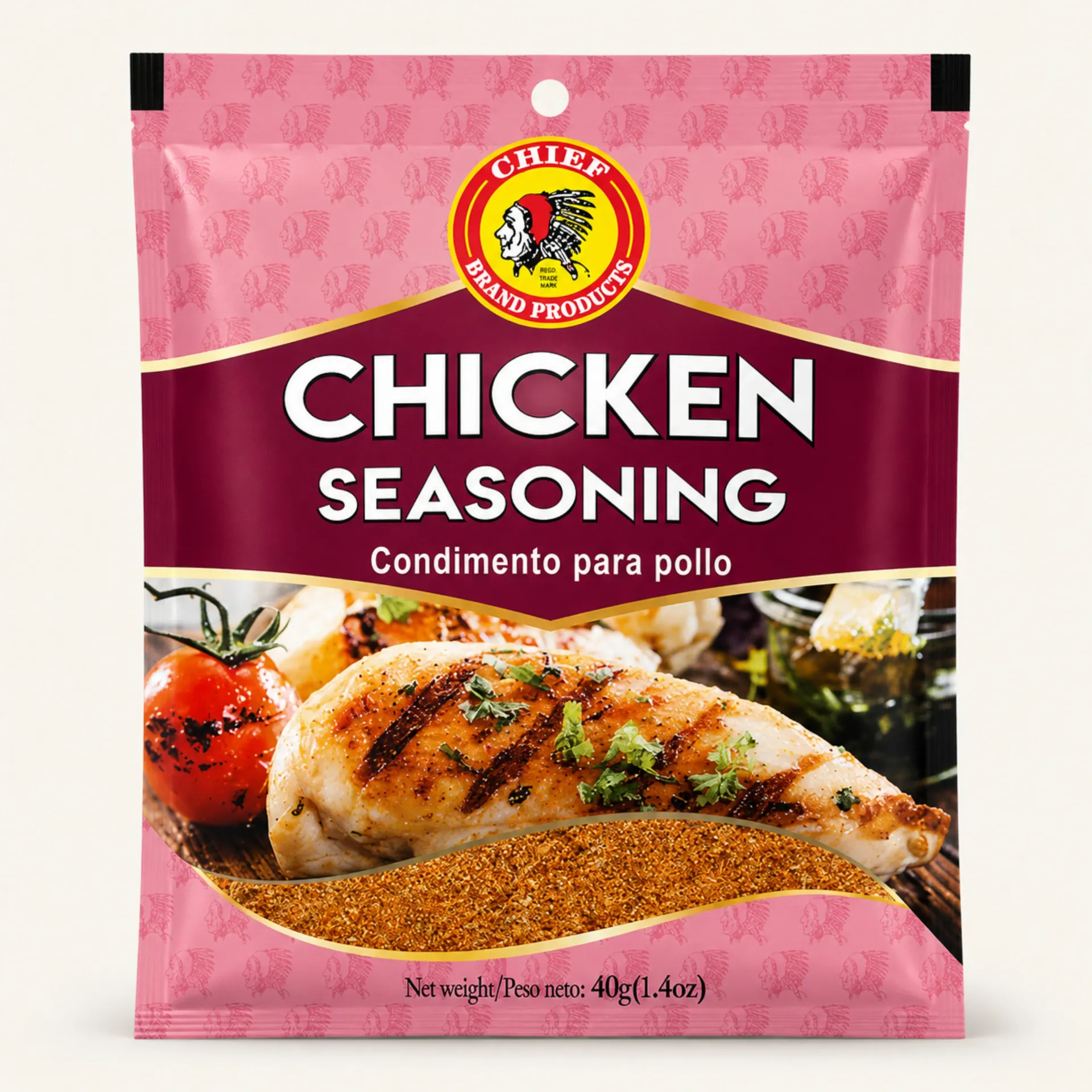 [37002] Chief Chicken Seasoning 40gr (Each)