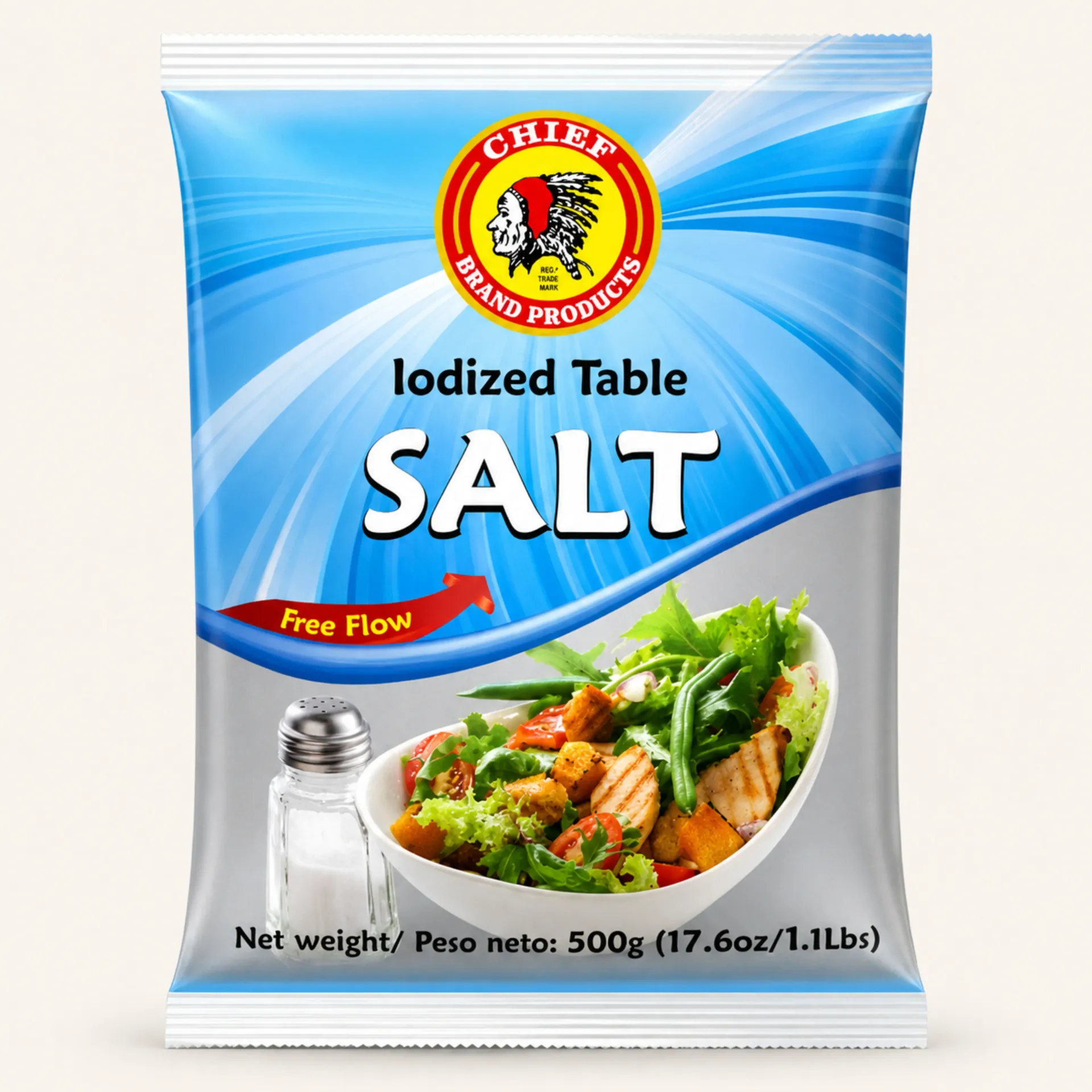 [37800] Chief iodized Salt 500gr (Each)