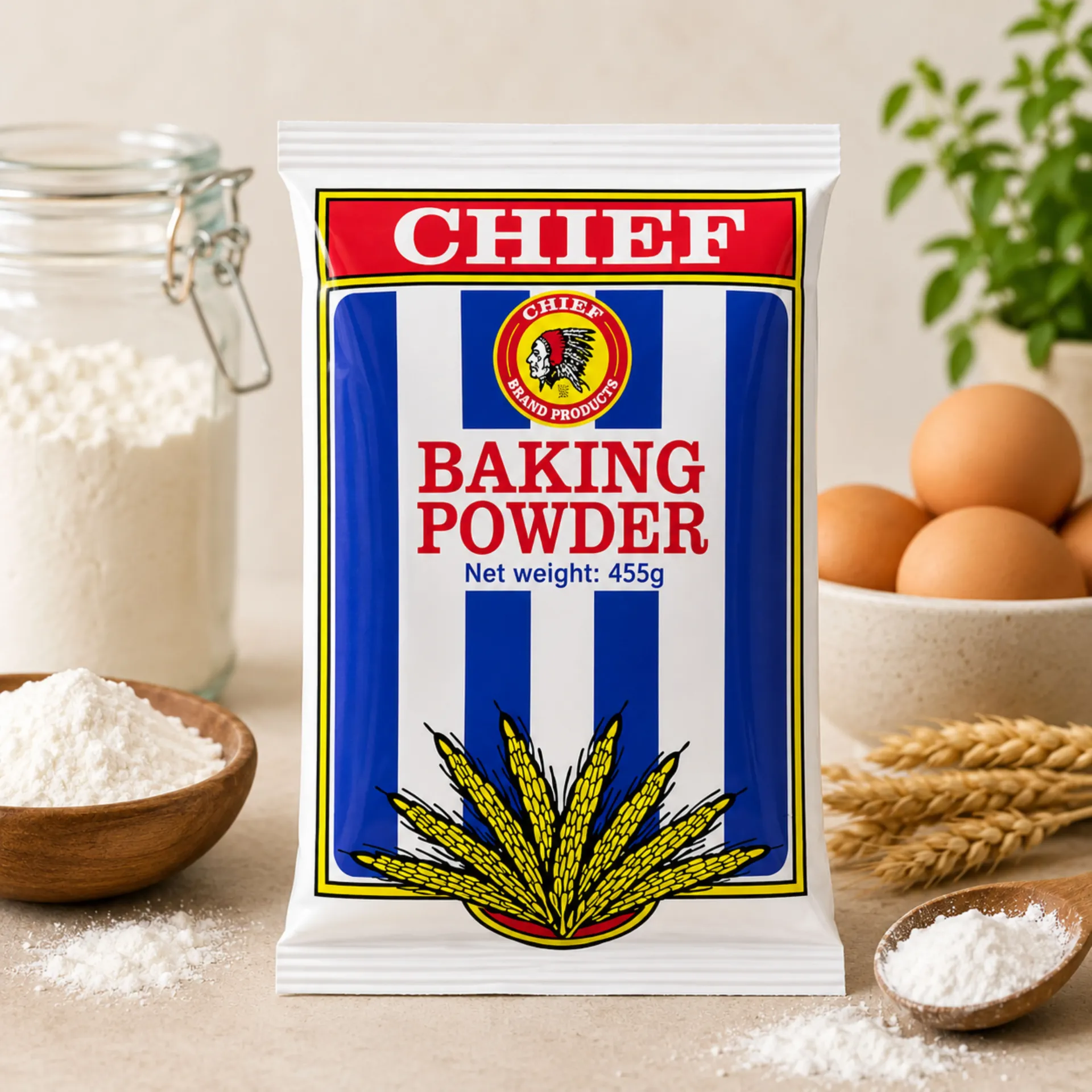 [37062] Chief Baking Powder 455gr (Each)