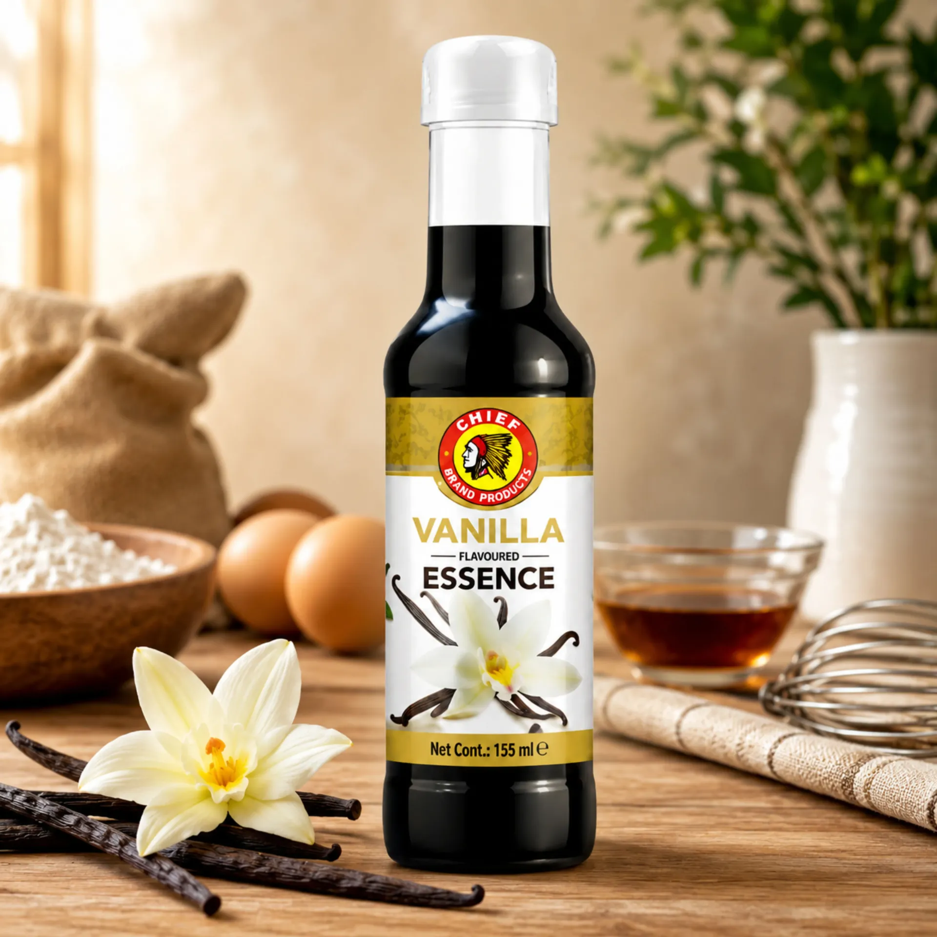 [37102] Chief Essence Vanille FLavoured 155ML (Each)